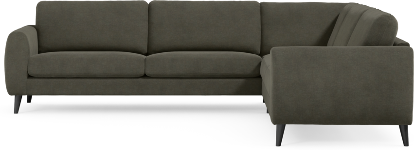 Bridge - Hörnsoffa, 3+3-sits - Grå