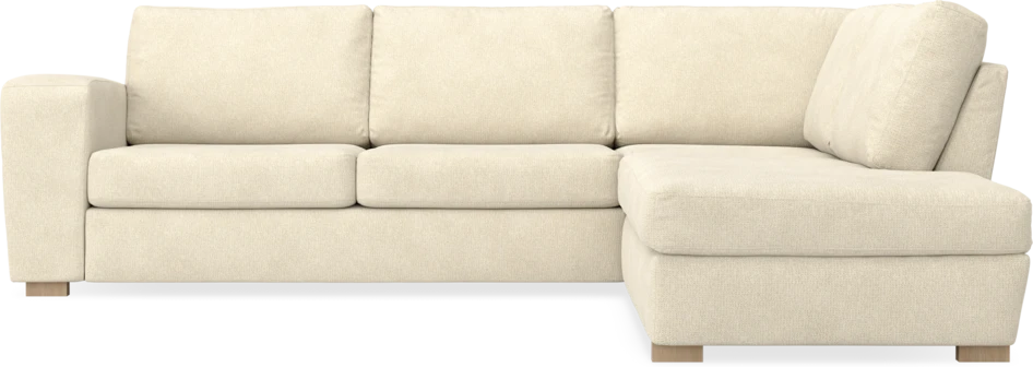 Friday - 2,5-sits soffa med divan höger - Beige