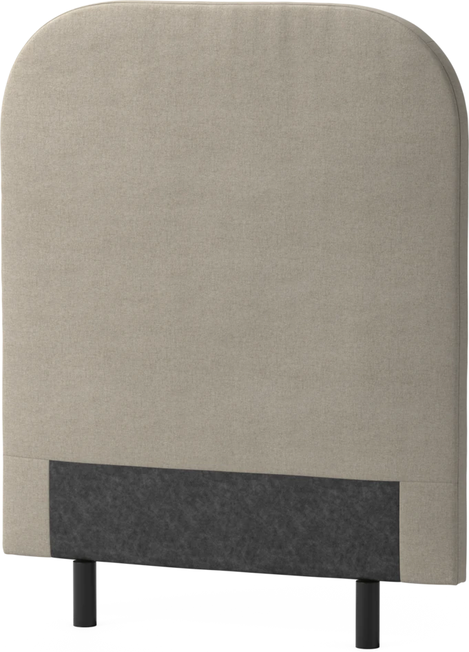 Delux Rundad - Sänggavel, 90-210 cm - Beige
