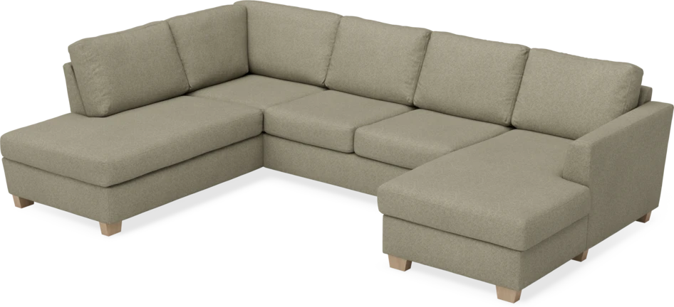 Friday - 3-sits soffa med divan vänster och schäslong höger - Beige