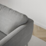 Madison Lux - 3-sits soffa med divan höger - Grå
