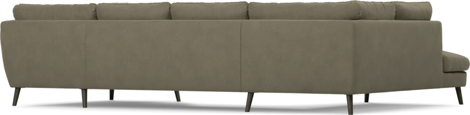 Madison - 2-sits soffa med divan vänster och schäslong höger - Brun