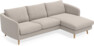 Madison - 2-sits soffa med schäslong höger - Beige