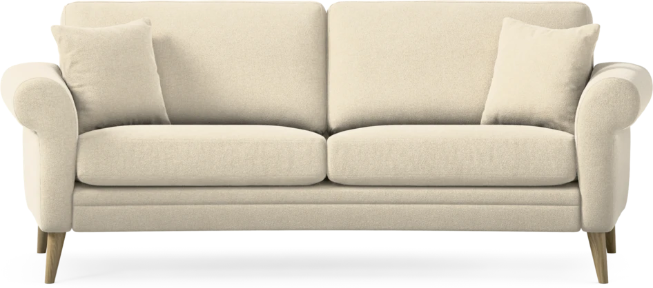 Eden - 2,5-sits soffa svängd - Beige