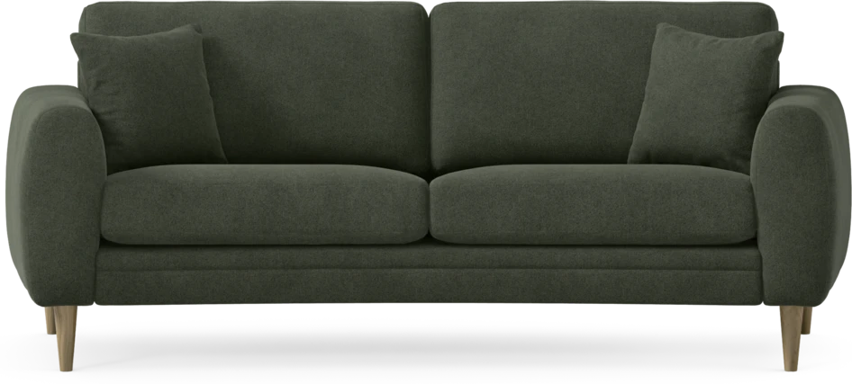 Eden - 2,5-sits soffa svängd - Grön