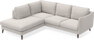 Madison - 2-sits soffa med divan vänster - Grå