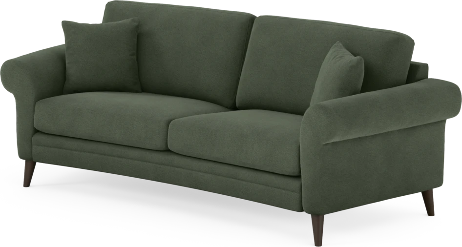Eden - 2,5-sits soffa svängd - Grön