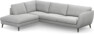 Madison - 3-sits soffa med divan vänster - Grå