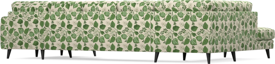 Eden - 3-sits soffa med divan vänster och schäslong höger - Flerfärgad