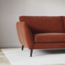 Madison Lux - 3-sits soffa med divan höger - Röd