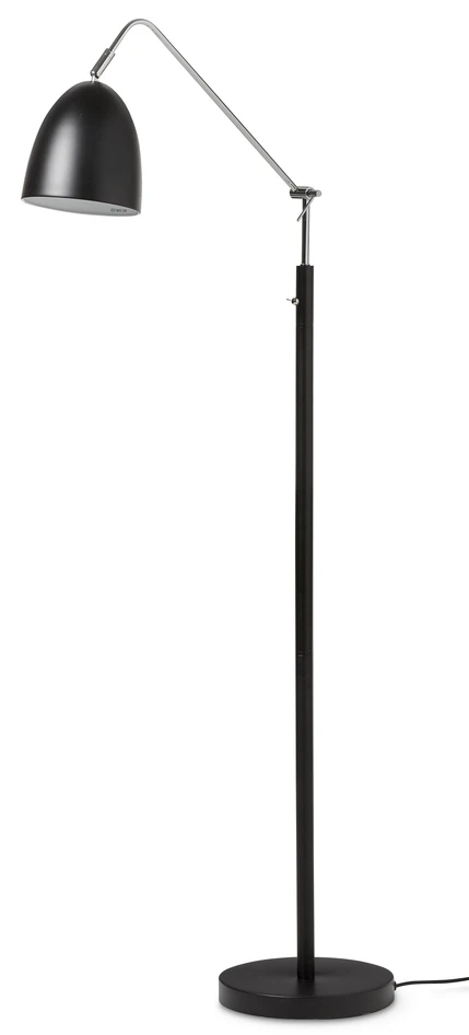 Ted - Golvlampa, H140 cm - Svart