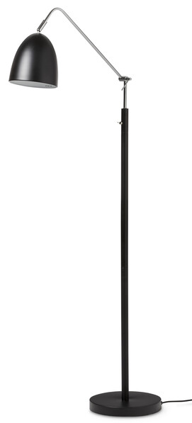 Ted - Golvlampa, H140 cm - Svart