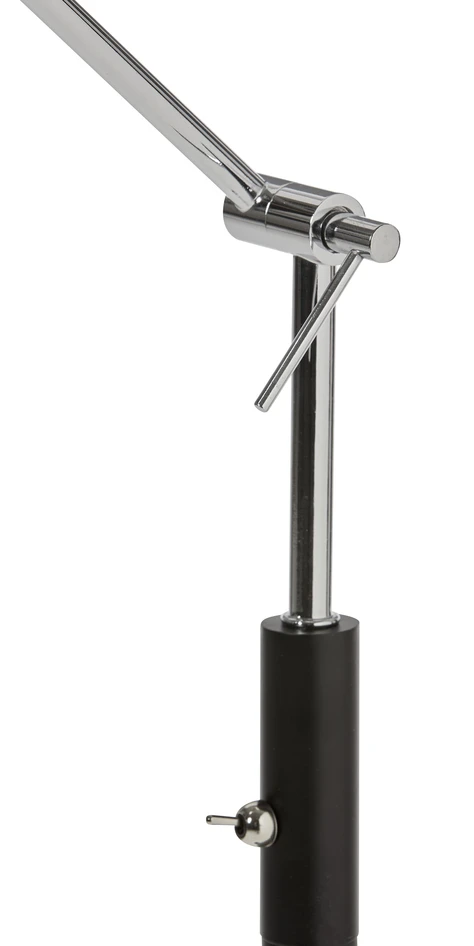 Ted - Golvlampa, H140 cm - Svart