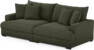 Rossi - 3-sits soffa - Grön