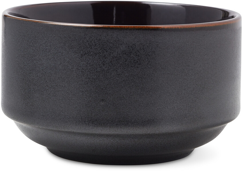 Stack - Skål, Ø 13 cm - Svart
