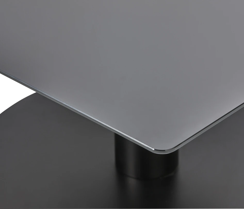 Ashton - Soffbord, 80x80x44 cm - Svart