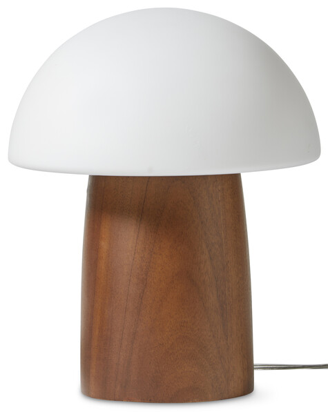 Mushroom - Bordslampa, H32 Ø26 cm - Brun
