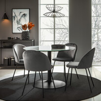 Remo - Matgrupp med 4 stolar Molly - inspiration