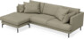 Harper - 4-sits med schäslong vänster - Beige