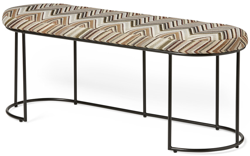 Gaby - Bänk, B 107 cm - Beige