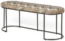Gaby - Bänk, B 107 cm - Beige