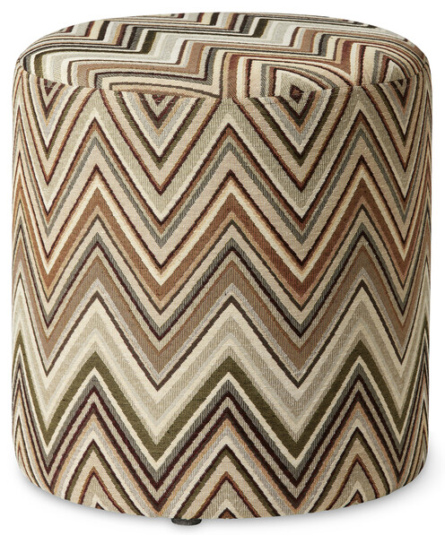 Carola - Sittpall, Ø 40 cm - Beige