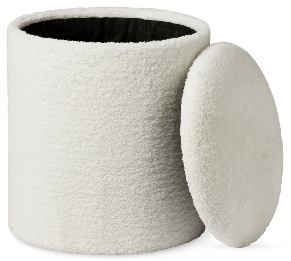 Liv - Sittpall, Ø 35 cm - Vit