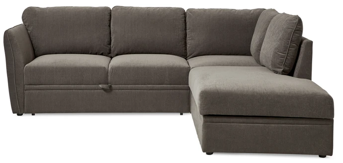 Öland, Bäddsoffa med divan höger