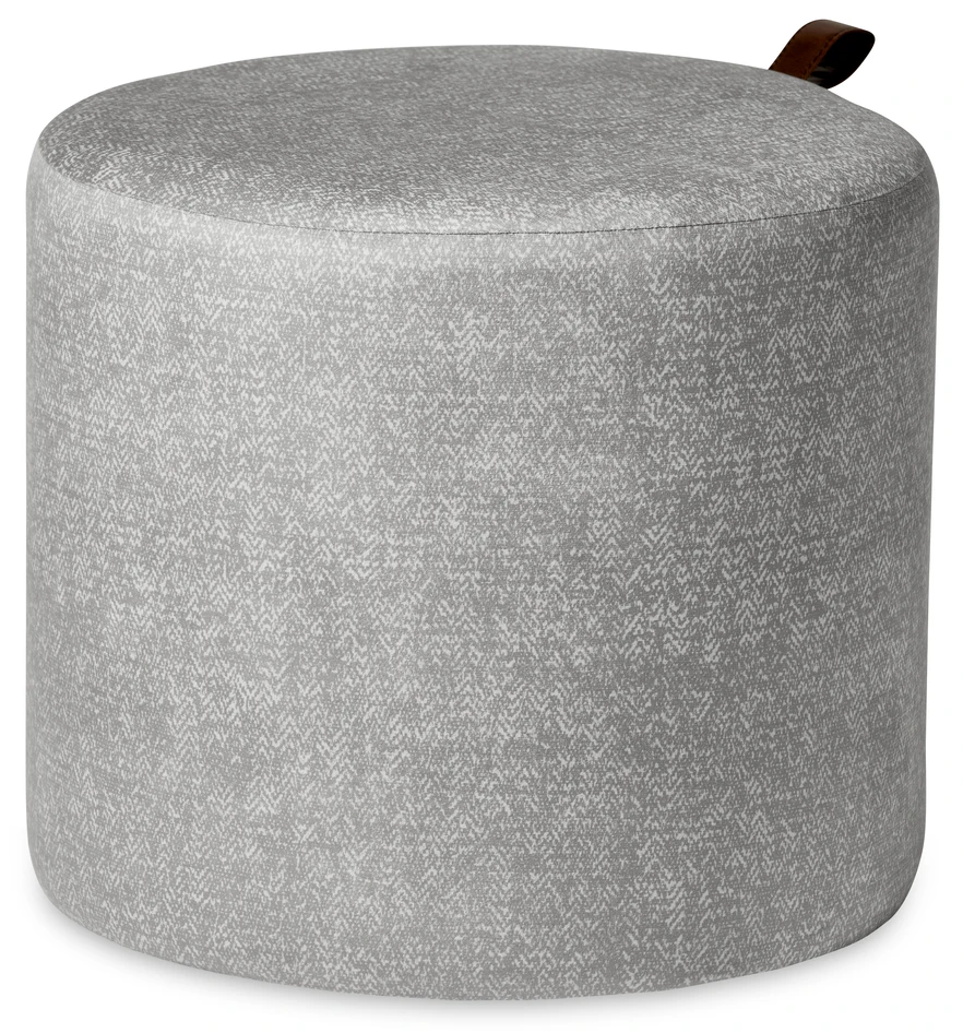 Birk - Sittpall, Ø 44 cm - Grå