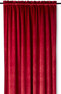 Gabrielle Sammetsgardin - Gardin, 135x250 cm, 2-pack - Röd