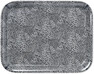 Skog - Bricka, 34x24 cm - Svart