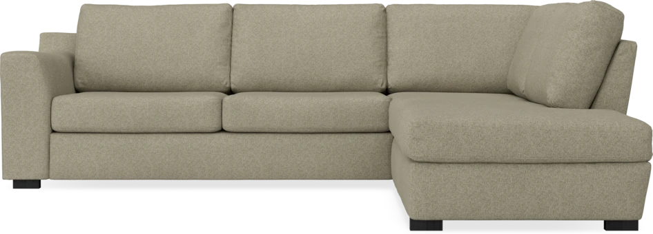 Friday - 2,5-sits soffa med divan höger - Beige