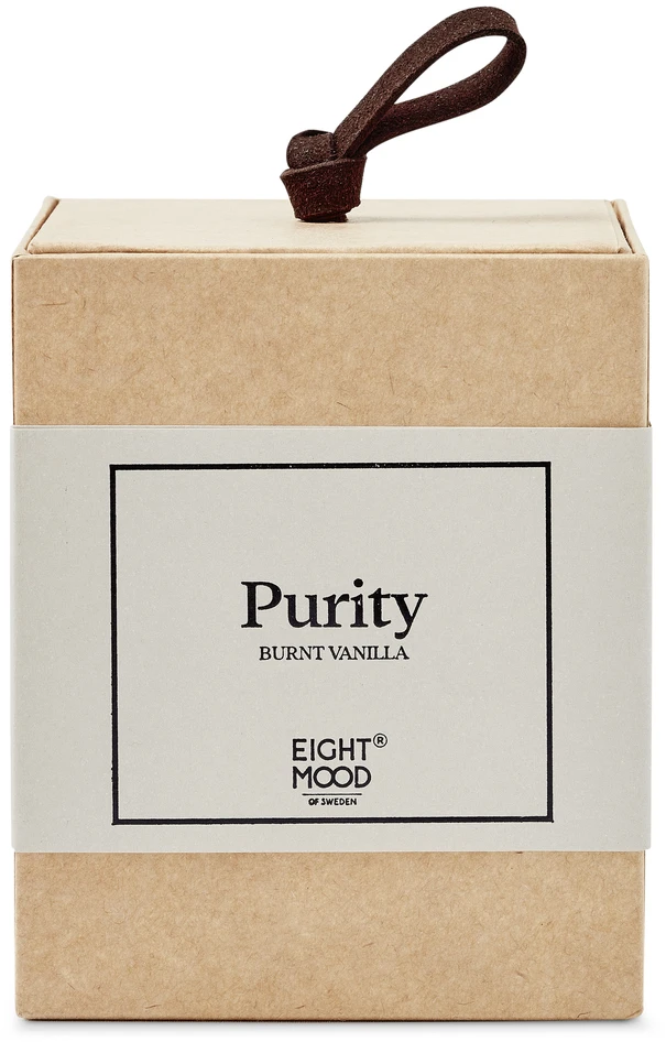 Purity - Doftljus, H 10,5 cm, brinntid 50 h - Beige