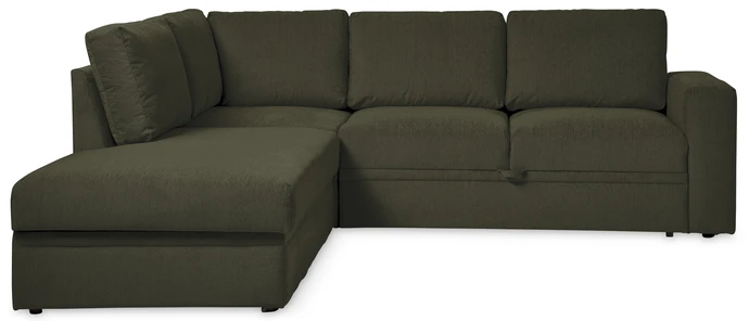 Öland, Bäddsoffa med divan vänster