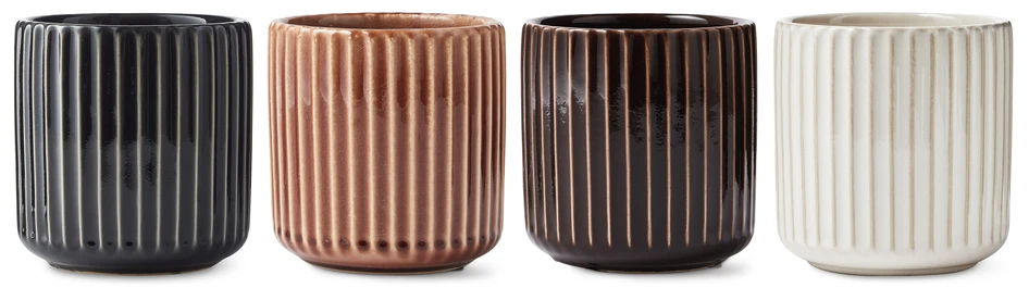 Fanny - Kruka, Ø13,5, H14 cm - Svart