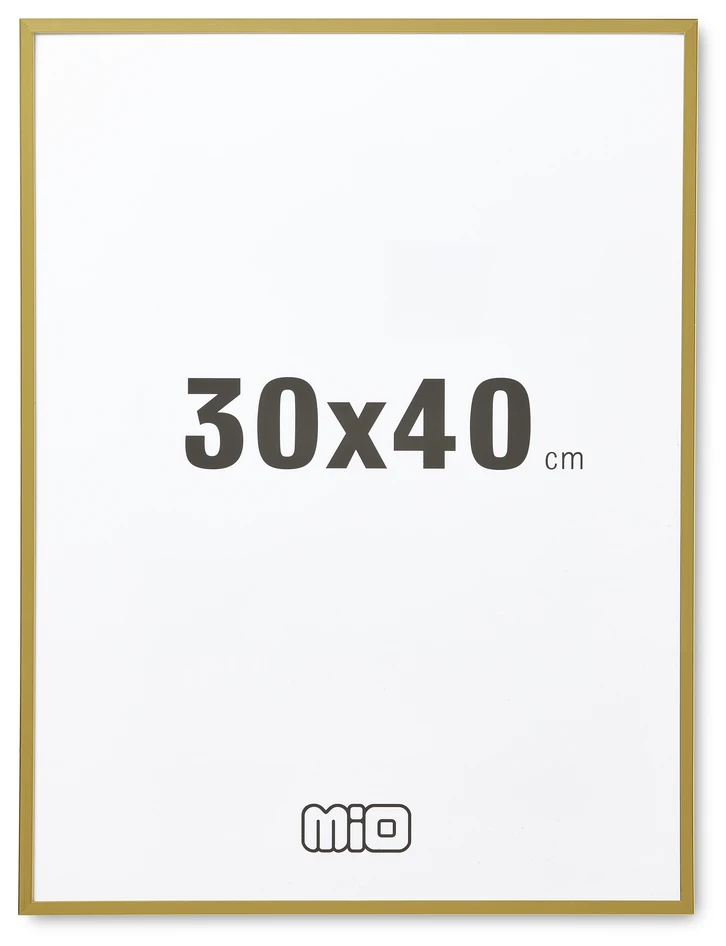 Felix - Ram, Bildstorlek 30x40 cm - Gul