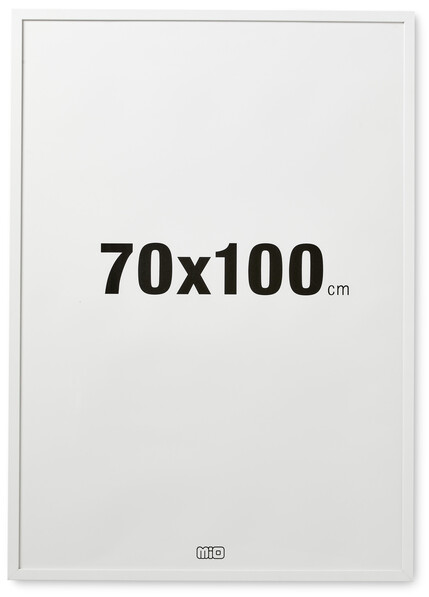 Folke - Ram, 70x100 cm - Vit