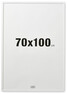 Folke - Ram, 70x100 cm - Vit