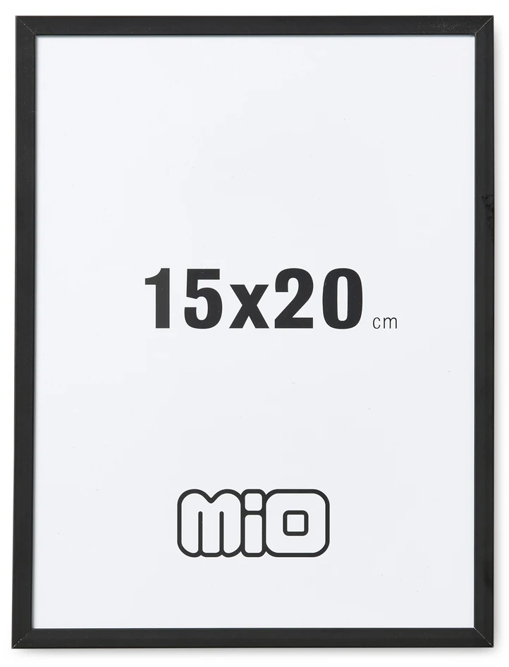 Felix - Ram, Bildstorlek 15x20 cm - Svart