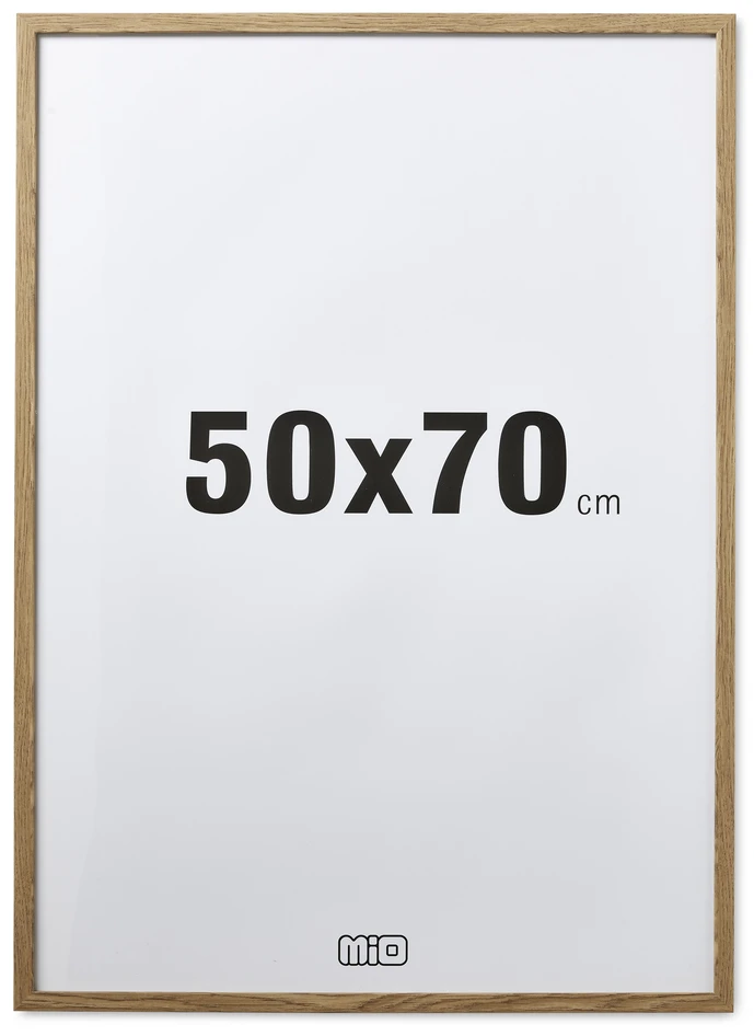 Folke - Ram, Bildstorlek 50x70 cm - Brun
