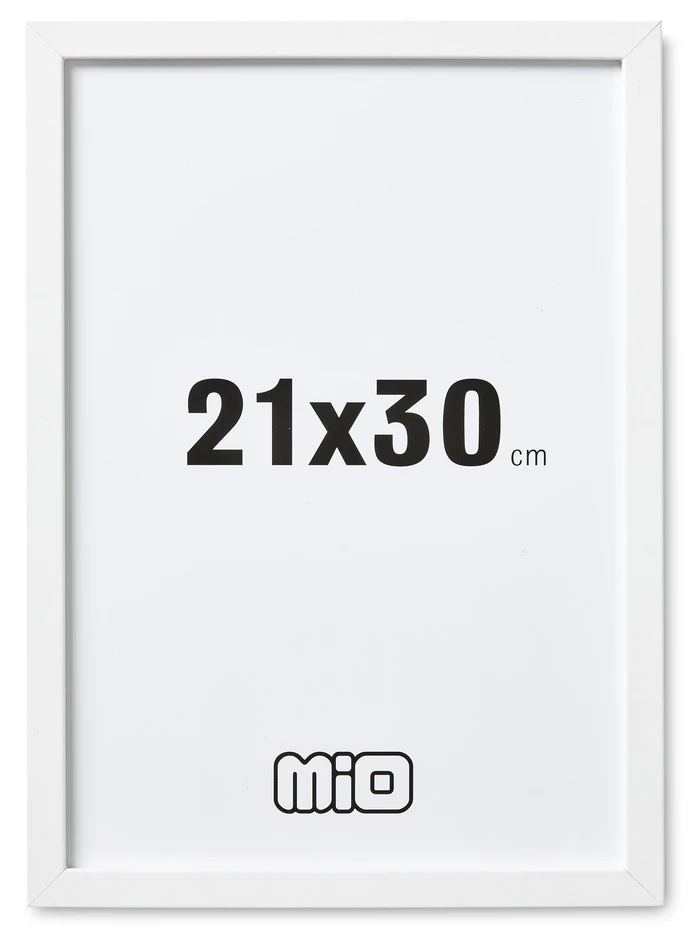 Folke - Ram, Bildstorlek 21x30 cm - Vit