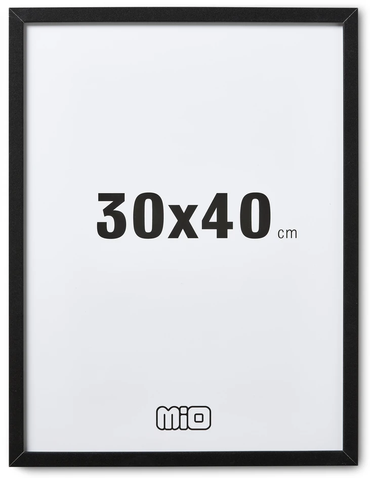 Folke - Ram, 30x40 cm - Svart