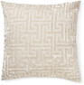 Maze - Sammetskudde, 60x60 cm - Beige