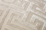 Maze - Sammetskudde, 60x60 cm - Beige