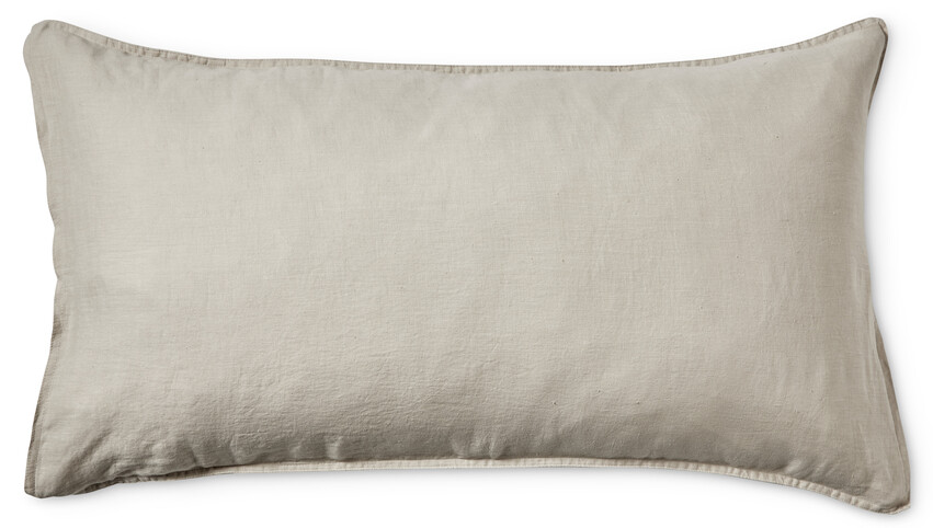 Westport - Örngott till hotellkudde i 100% lin, 50x90 cm - Beige