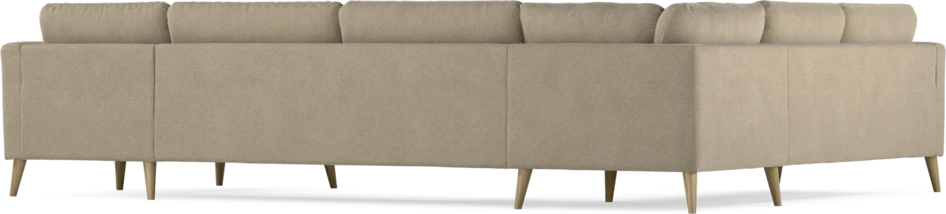 Bridge - Hörnsoffa, 2+3-sits med schäslong höger - Beige