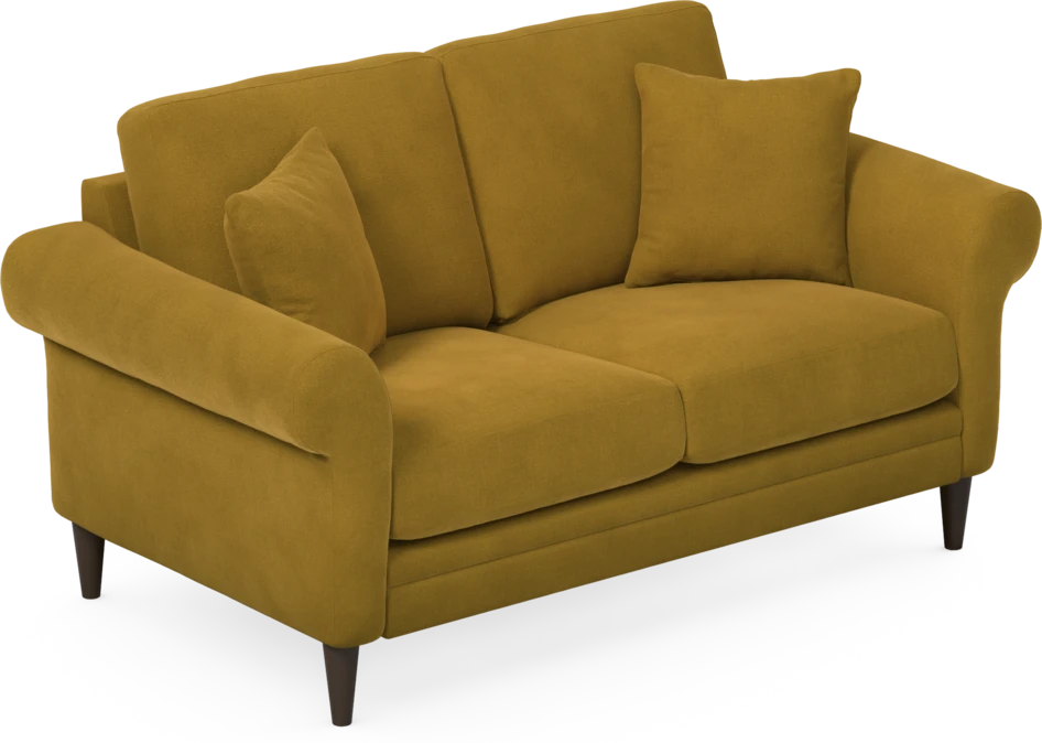 Eden - 2-sits soffa - Gul