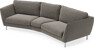 Madison - 3-sits soffa svängd, 90 cm - Grå