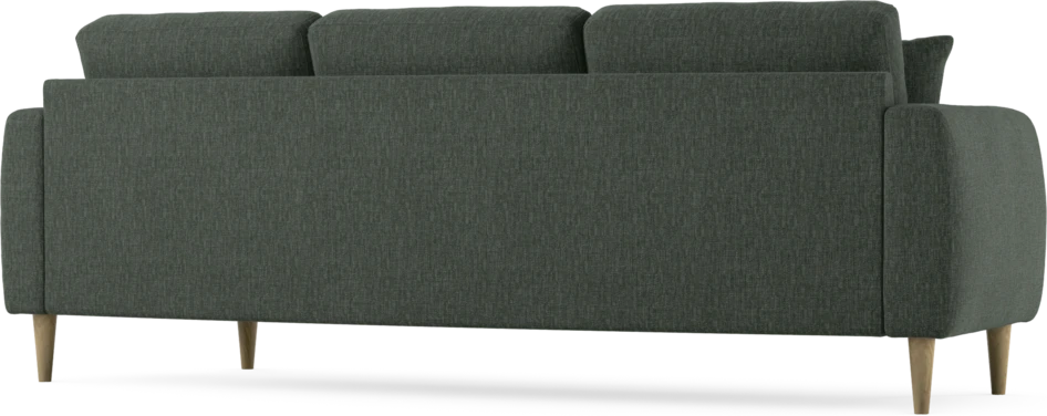 Eden - 3-sits soffa svängd - Grön