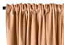 Velvet - Gardin, 140x250 cm, 2-pack - Brun